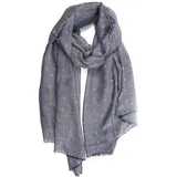 COLLEZIONE ALESSANDRO Schal " Pauahi " in blau | Gr.: onesize