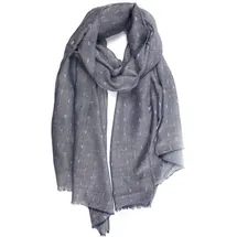 COLLEZIONE ALESSANDRO Schal " Pauahi " in blau | Gr.: onesize