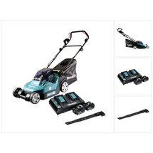 Makita DLM382PT2 inkl. 2 x 5,0 Ah + Doppelladegerät