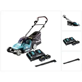 Makita DLM382PT2 inkl. 2 x 5,0 Ah + Doppelladegerät