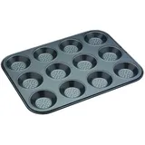 Master Class Crusty Bake Minikuchen-Backblech 12-Loch 32 x 24 cm