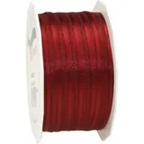 Präsent Organza Rot 10 mm x 50 m