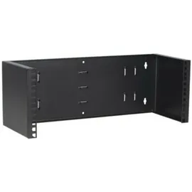 DSIT 4 HE 19 Montagerahmen für Wandbefestigungen ohne Schaniere - 180mm Tief - Schwarz