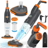 Kesser KESSER® Poolsauger mit Akku Inkl. Abdeckung