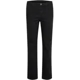 Kaffe Jeans KAvicky Damen, Jeans Jeanshose Straight mit Geradem Bein Hose mit Hoher Bund 34, Black deep), - 34