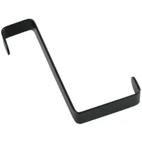 Wenko Türgarderobenhaken 4er Set Schwarz Matt