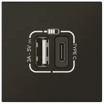 Legrand USB-Steckdose Schwarz 2 St.