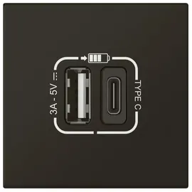 Legrand USB-Steckdose Schwarz 2 St.