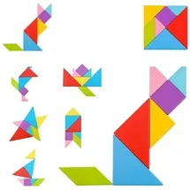Tooky Toy Puzzle Tangram TY879