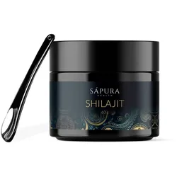 Shilajit Harz – Shilajit Resin aus dem Himalaya | SAPURA 60 g
