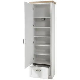Landscape Garderobenschrank Jasmin 65x204x41 cm Eiche