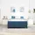 vidaXL Boxspringbett 160 x 200 cm Blau