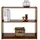Idimex Standregal 80 x 30 x 72 cm Braun