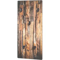 Wandgarderobe natur-schwarz