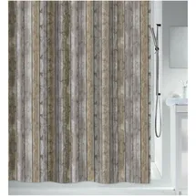 Spirella Duschvorhang Roman 120 x 200 cm braun