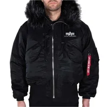 Alpha Industries 45/P Hooded Custom schwarz L