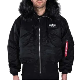 Alpha Industries 45/P Hooded Custom schwarz L