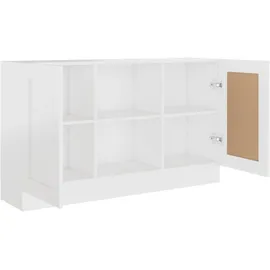 vidaXL Sideboard Weiß 120x30,5x70 cm Holzwerkstoff