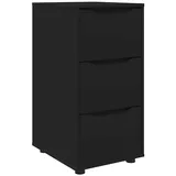 vidaXL Aufbewahrungsschrank 40 x 48 x 81 cm Schwarz