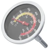 BSTCAR 50~800°F Edelstahl-Grillthermometer Temperaturanzeige Fleischthermometer für Barbecue-Kochen
