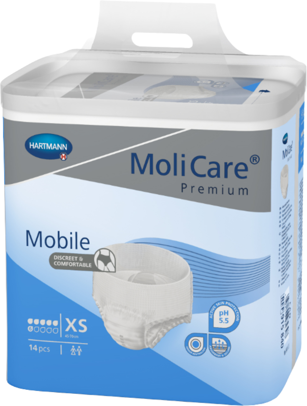 MoliCare Premium Mobile 6 Tropfen S / Sparpaket (4 x 14 Stück)