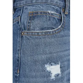 URBAN CLASSICS Distressed 90‘s Jeans Deep Blue Destroyed Washed 32