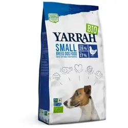 Yarrah Hund Trockenfutter Erwachsene & Welpe Kleine Rasse - Huhn bio 2kg