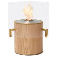 EcoSmart PILLAR 3L [Design Ethanol Kamin]: Oak (Eiche)