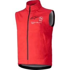 Alpinestars Techstar Softshell Weste - rot, M