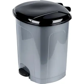 holity Tretmülleimer 50 l Grau