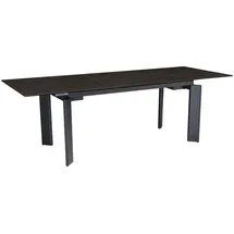 KADIMA DESIGN Esstisch 180-240 cm schwarz