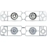 TAMIYA LKW Aufliegerfelge 30 mm matt chrome (300056520)