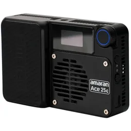 AMARAN Ace 25 Kameraleuchte c RGBWW-LED Charcoal