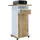 VCM Tisch Möbel Wagen Beamer Projektor Neta Tür 60 cm Beige Holz