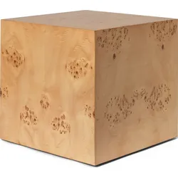 Burl Beistelltisch 40 x 40 cm
