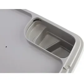 Kerbl Pet Erdbau für Kaninchenheim Bunny Base, Hasenbau, Kaninchenbau, grau, orange, 58x38,5x28,5cm, Kunststoff, Kaninchen, herausnehmbare Bodenwanne