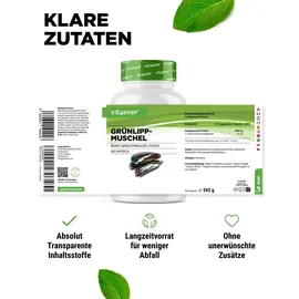 Vit4ever Grünlippmuschel Kapseln 365 St.