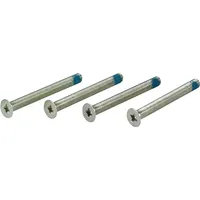 HOPPE Schraubenset Türdicke 65-90mm vernickelt M4x75mm HOPPE