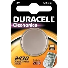 Duracell Elektronik PILA Lithium Botton 3V FÜR Uhr DL2430