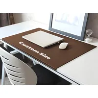 Mauspad Schreibtischunterlage mit Kantenschutz,PU-Leder für Büro Zuhause
