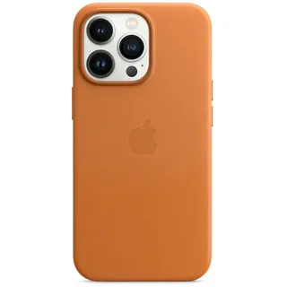 Apple iPhone 13 Pro Leder Case mit MagSafe goldbraun
