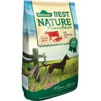 Dehner Best Nature Hundefutter Trockenfutter getreidefrei / zuckerfrei, für Hunde großer Rassen, Rind / Lachs, 5 kg