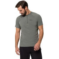 Jack Wolfskin Prelight Pro Zip T-Shirt Men XXL gecko green gecko green
