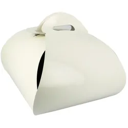 MONOUSO - Pappkarton Schmetterlingstorte 26x26x14cm (25 Stück)