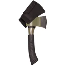 Mil-Tec Axt Vollstahlaxt mit Kopftasche