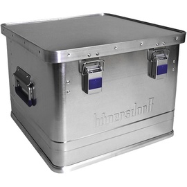 Hünersdorff 451055 Aufbewahrungsbox Quadratisch Aluminium silber