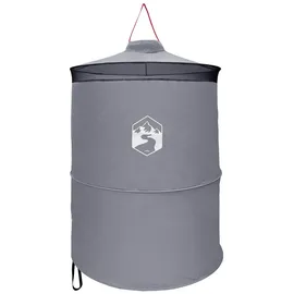 vidaXL Kuppelzelt Pop-up Toilette Grau/Orange