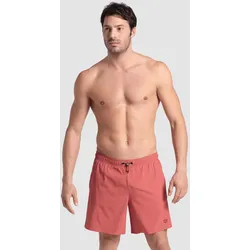 Badeshorts 41,5 cm Herren arena Evo Einfarbig - Astro Red - L