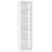 vidaXL Schuhschrank 27,5 x 102 x 27 cm weiß / weiß