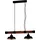 EGLO Oldbury 2-flg. 86 cm Vintage schwarz braun